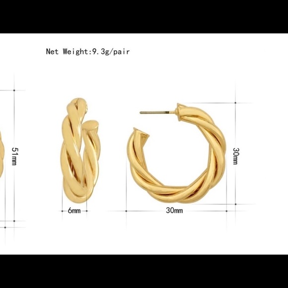 The Styled Collection Unity Hoops - Picture 3 of 4